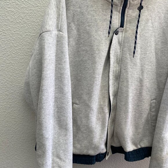 Vintage Oral Roberts University MV Sport Reversible Jacket Men's 2XL Blue Gray - Picture 3 of 10